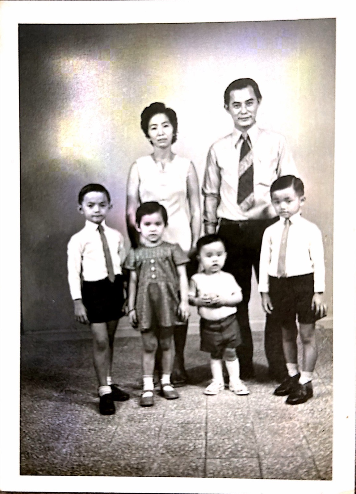 The founding family — three generations in the making.
